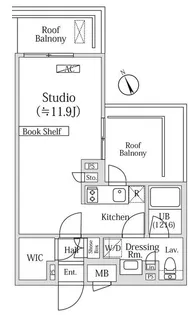 OZIO西荻窪Ⅱ【4階】の間取り