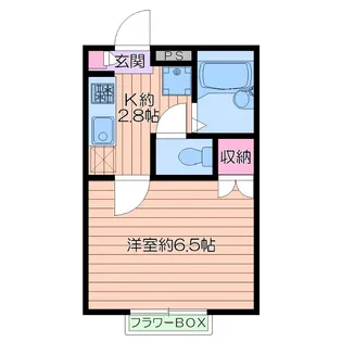 メールダジュール【1階】の間取り