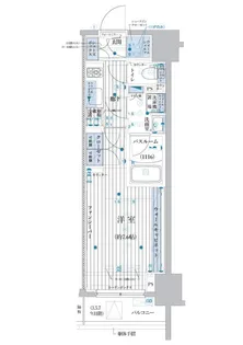ブライズ池袋【6階】の間取り