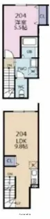 ラガール椎名町【2階】の間取り