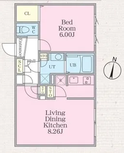 GRAN PASEO 明大前Ⅱ【1階】の間取り