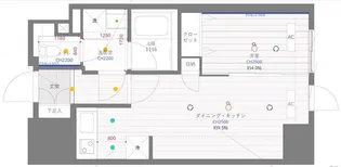 ドゥーエ幡ヶ谷【10階】の間取り