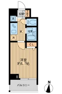 HF早稲田レジデンス【3階】の間取り