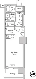 エミリブ石神井公園【13階】の間取り