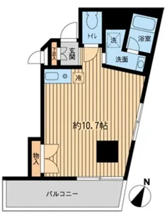 神楽坂フラッツ【4階】の間取り