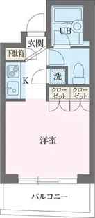 パークフロント西新宿【6階】の間取り