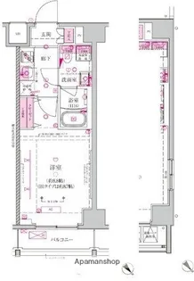 ベルシード中板橋Ⅲ【9階】の間取り