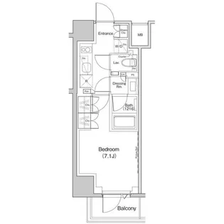 ザ・パークハビオ中野富士見町ガーデン【3階】の間取り