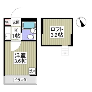 ローズマリー【1階】の間取り