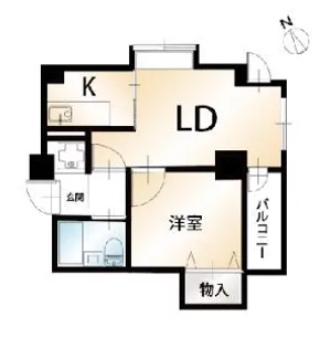 土橋ビル【301号室号室】の間取り