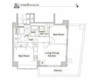 PATH駒込【2階】の間取り