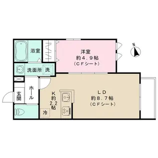 メゾン・ド・プティ【2階】の間取り