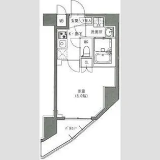 SーRESIDENCE雑司が谷【3階】の間取り