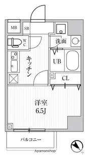 ALTERNA池袋EAST【7階】の間取り