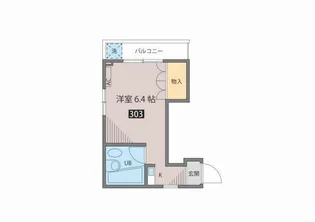 フランスコーポ【3階】の間取り