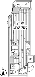 HF東中野レジデンス【1階】の間取り