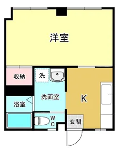サウス長崎【1階】の間取り