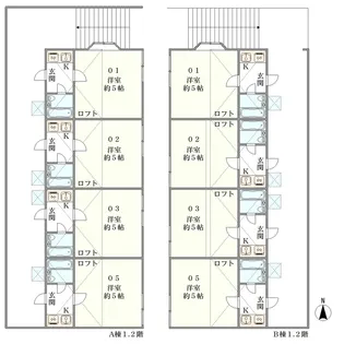プラザドゥウィルシャーB棟【1階】の間取り