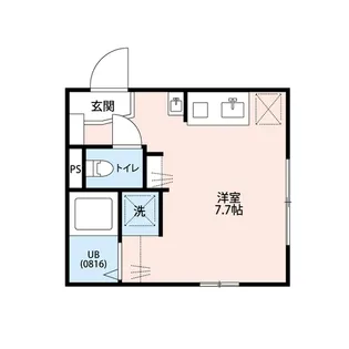 アムール板橋中台【3階】の間取り