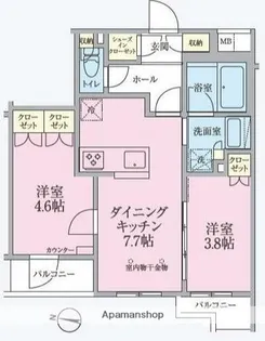 ARKMARK練馬【3階】の間取り
