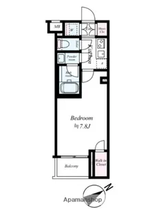 DIPS上北沢 NORTH VILLA【4階】の間取り
