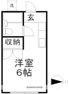 ドーム阿佐ヶ谷【1階】の間取り