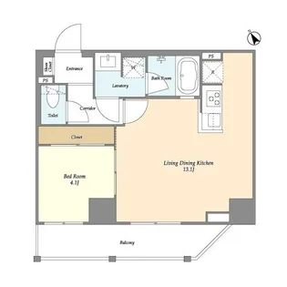 プレール・ドゥーク練馬北町【3階】の間取り