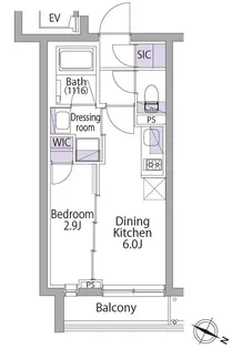 イプセ代々木上原HILLS【3階】の間取り