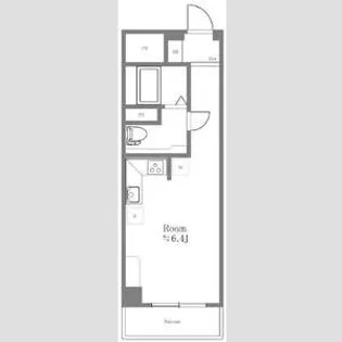 ライオンズマンション新宿五丁目【4階】の間取り
