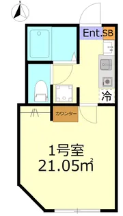 PD.IZUMI【3階】の間取り