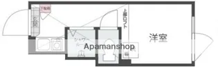 ノースヒル新宿ウエスト【108号室】の間取り