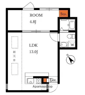 ラフォルテ井草【415号室】の間取り