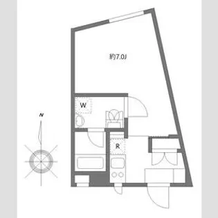 ルーデンスときわ台Ⅱ【3階】の間取り