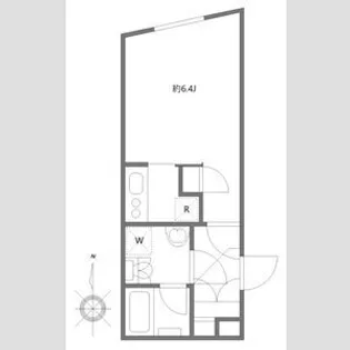 ルーデンスときわ台Ⅱ【5階】の間取り