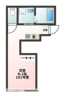 ルラシオン沼袋【1階】の間取り