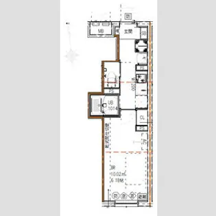 エルファーロ三軒茶屋Ⅱ【3階】の間取り