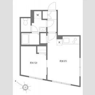 エルファーロ大塚Ⅳ【3階】の間取り