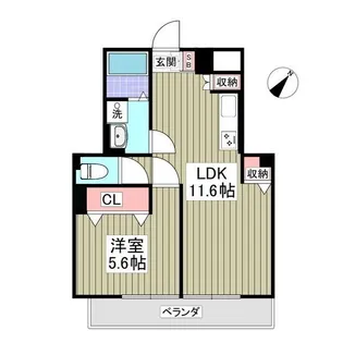 羽根木ファミリーマンション【3階】の間取り