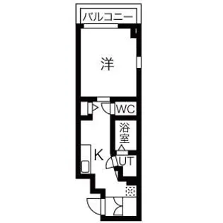 ラ・ファヴォール【4階】の間取り