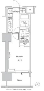 ザ・パークハビオ目白タワー【2階】の間取り