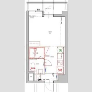 ルネ御苑プラザ【5階】の間取り