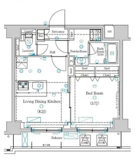ラフィスタときわ台【3階】の間取り