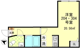 GRIP東大泉【3階】の間取り