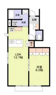 ソレジアート南大泉【1階】の間取り
