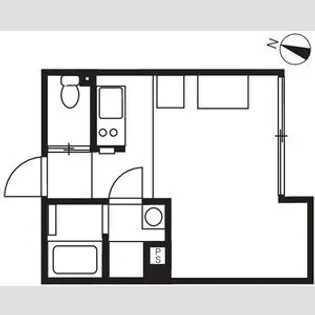 エクサム初台【3階】の間取り