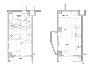 レジデンス桜新町ガーデン【1階】の間取り