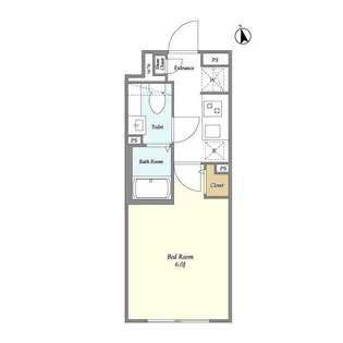 シプレ新宿中落合【1階】の間取り