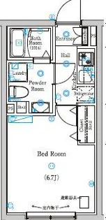 ラフィスタ新板橋【ペット&同棲OKのデザイナーズ/11月中旬入居【3階】の間取り
