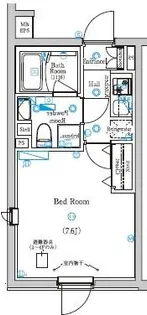ラフィスタ新板橋【2階】の間取り