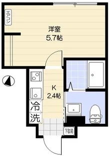 アーカンジェル志村【1階】の間取り